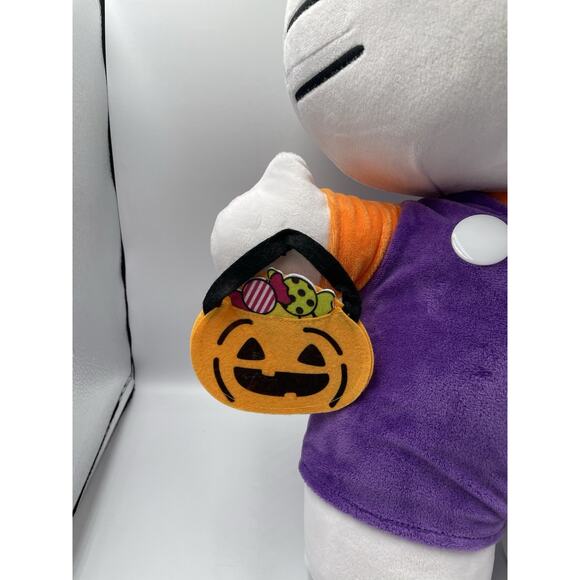 New Hello Kitty Halloween Purple & Orange Trick Or Treat...